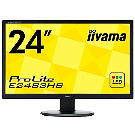 iiyama E2483HS-B1 24" ProLite HD LED Monitor - Black