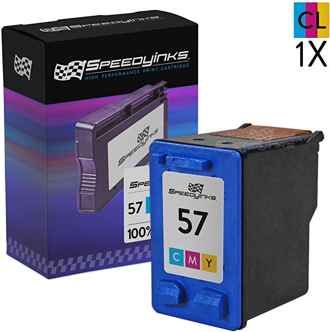 Speedy Inks Remanufactured Ink Cartridge Replacement for HP 57 (Color)