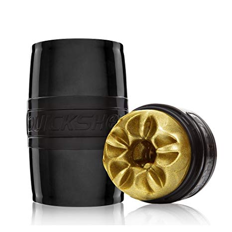 Sex Toy Gift | Fleshlight Quickshot | Gold Oral Sex Enhancer For A Super Orgasm