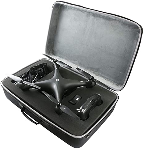 co2crea Hard Travel Case for Holy Stone HS100 / HS100G GPS FPV RC Drone Camera Quadcopter¡­