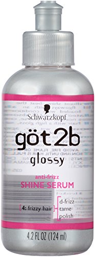 Got2b Glossy Anti-frizz Shine Serum, 4.2 Ounce (Pack of 2)