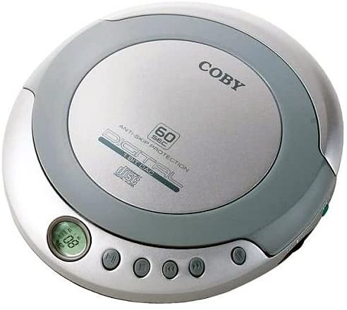 Coby CXCD329 Personal CD Player with 60 Sec. Anti Skip and Stereo Headphones