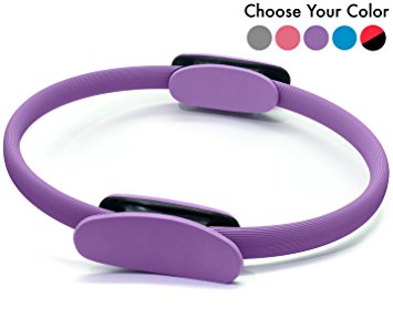 Pilates Ring – Premium Magic Circle , With Carrying Bag , Tool For Finding Your Center   Bonus eBook