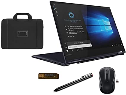 Lenovo_Yoga 2-in-1 13.3" FHD IPS Touchscreen Laptop, Intel Core i7-8550U, 16GB DDR4 RAM, 512GB PCIe SSD, Wireless-AC, Bluetooth, Webcam, Fingerprint, Backlit Keyboard, Win 10 with Extra Accessories