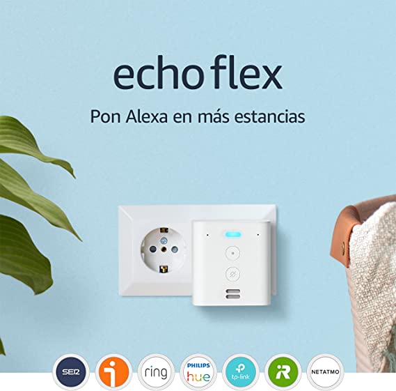 Echo Flex - Controla con la voz dispositivos de Hogar digital a través de Alexa