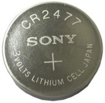 Sony CR2477 3.0 Volt, 1000mAh, Lithium Coin Size Battery (Pack of 12)