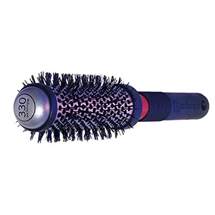 Cricket Technique Barrel Hair Brush, Medium Round, 1 1/4 Inch