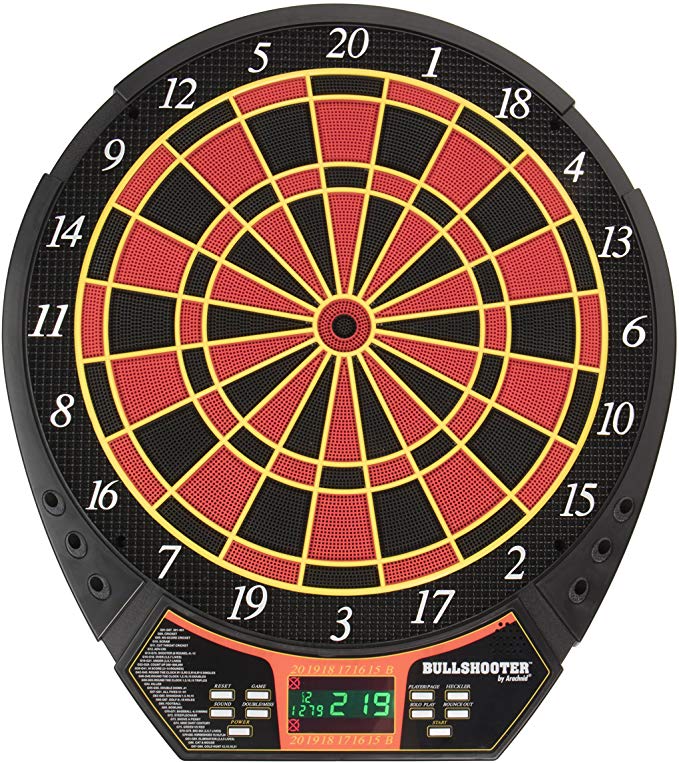 Bullshooter by Arachnid Voyager Electronic Dartboard with LCD Display and 29 Games and 90 Variations