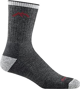 Darn Tough (Style #1466) Men's Merino Wool Micro Crew Hiker Sock With Cushion