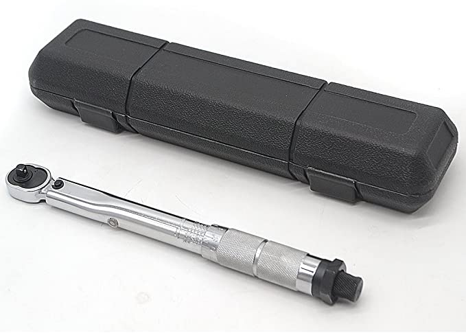 Torque Wrench with 5-25Nm 1/4-Inch Drive Steel Ratchet Head