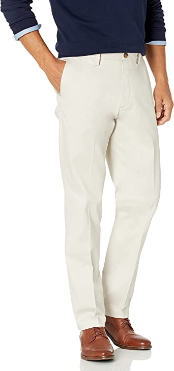 Buttoned Down mens Straight Fit Non-iron Dress Chino Pant