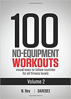 100 No-Equipment Workouts Vol. 2: Easy to Follow Home Workout Routines with Visual Guides for All Fitness Levels