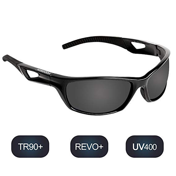 HODGSON Polarized Sports Sunglasses for Women Men Sport Fashion Glasses for Cycling