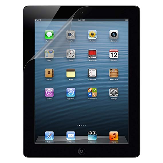 Belkin Transparent Screen Protector for iPad 4th, iPad 3 and iPad 2 (2-Pack)