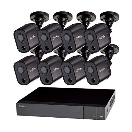 Q-See QTH98-8GD-2 8 Channel 1080p 2TB HDD PIR DVR Digital Video Recorder CCTV Security System w 8x PIR 1080p Cameras