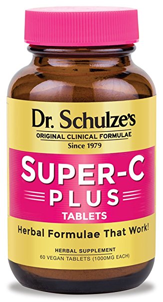 Dr. Schulze's Super-C Plus Vitamin C Tablets (60 Tablets)