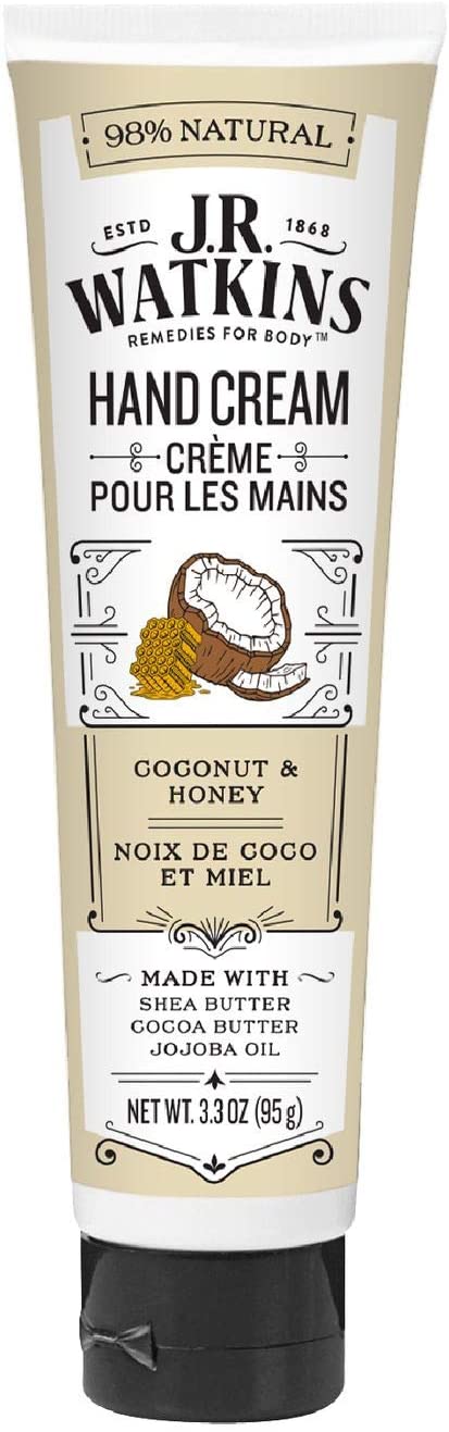 J.R. Watkins Coconut Hand Cream, 95 grams