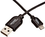 AmazonBasics Apple Certified Lightning to USB Cable - 6 Feet 18 Meters - Black