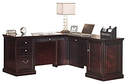 kathy ireland Home by Martin Fulton 65" L-Shaped Desk