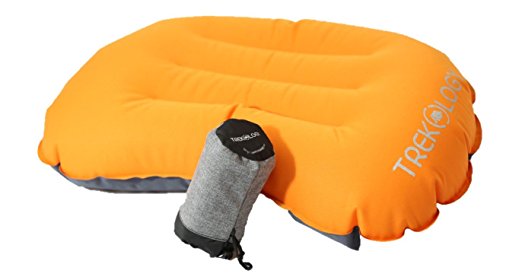 Compact Inflating Travel / Camping Pillow - Ultralight Backpacking Pillow - Compressible, Inflatable, Comfortable Pillow for Relaxing Outdoor