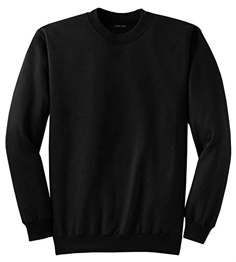 Adult Soft and Cozy Crewneck Sweatshirts in 28 Colors in Sizes S-4XL