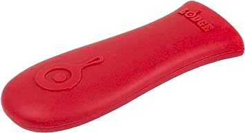 Lodge Classic Silicone Hot Handle Holder, Red, 5-5/8" L x 2"