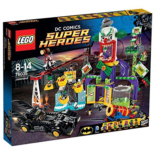 LEGO DC Universe Batman Super Heroes Jokerland 1037 Piece Building Kit