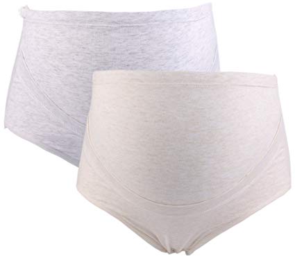 Unilove Maternity Underwear Panties Support Seamless Pregnancy Briefs Cotton
