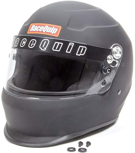 RaceQuip 273997 Flat Black XX-Large PRO15 Full Face Helmet (Snell SA-2015 Rated)