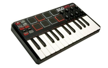 Akai Professional MPK Mini 25-Key Ultra-Portable USB MIDI Keyboard Controller (OLD MODEL)