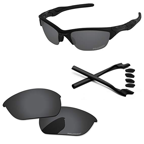 PapaViva Replacement Lenses & Rubber Kits for Oakley Half Jacket 2.0