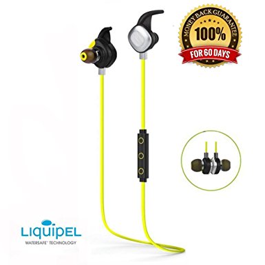 Bluetooth Headphones AELEC BTE268, Magnetic Wireless Earbuds, Waterproof Sweatproof Earphones and In-Ear Sport headsets with Mic,8hrs Playtime,V4.1 for Running,Workout,Gym