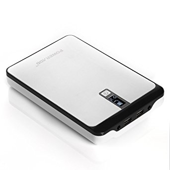 Poweradd Pilot Pro2 23000mAh Power Bank 4.5A DC (5V/9V/12V/16V/19V/20V, 3 Ports) Output External Battery with LCD Display for Macbook, Laptops, Smartphones and Tablets