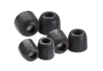 Comply Premium Replacement Foam Earphone Earbud Tips - Isolation Plus Tx-400 (Black, 3 Pairs, S/M/L)