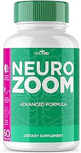 Neurozoom Supplement Reviews - Neuro Zoom for Maximum Strength Nootropics Brain Support Supplement with Bacopa Monnieri, Ginkgo Biloba Extract, Siberian Ginseng Extract Reviews (60 Capsules)