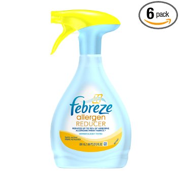 Febreze Fabric Refresher Allergen Reducer Air Freshener 27 Fl Oz Pack of 6