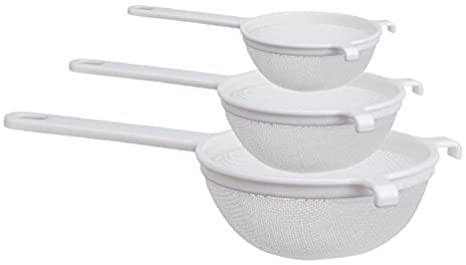 Culina Nylon Mesh Strainer Set of 3-4 in, 5½ in. and 7 in.