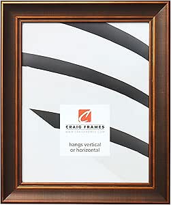 Craig Frames Metropolis 125 Picture Frame, 24 x 32 Inch, Antique Bronze