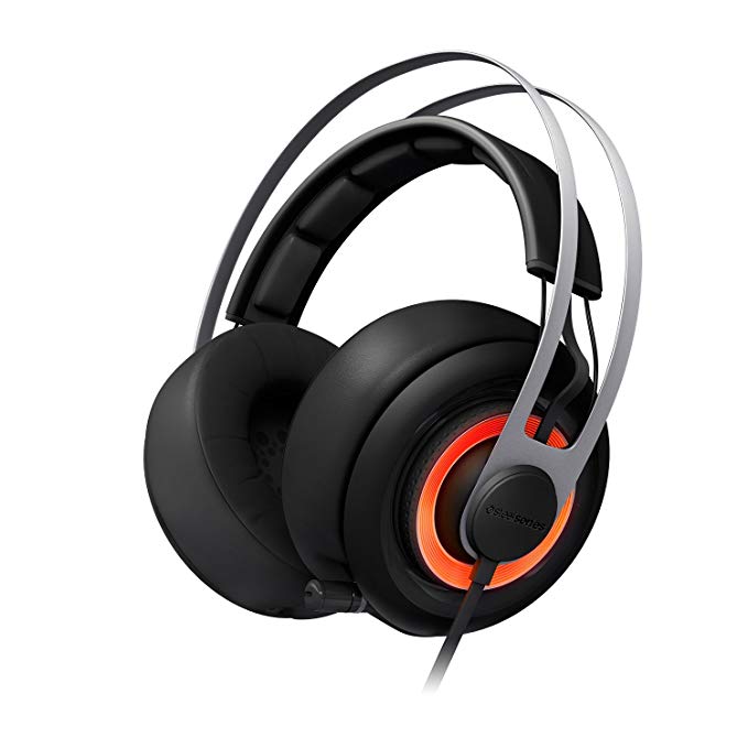 SteelSeries Siberia Elite Headset with Dolby 7.1 Surround Sound (Black)