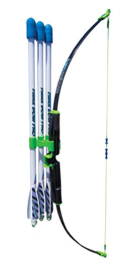 Faux Bow Pro – Shoots Over 200 Feet – Bow and Patented Arrow Archery Set