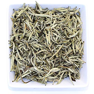 Tealyra - Imperial Yunnan Silver Needle - White Loose Leaf Tea - Caffeine Level Low - 100g (3.5-ounce)