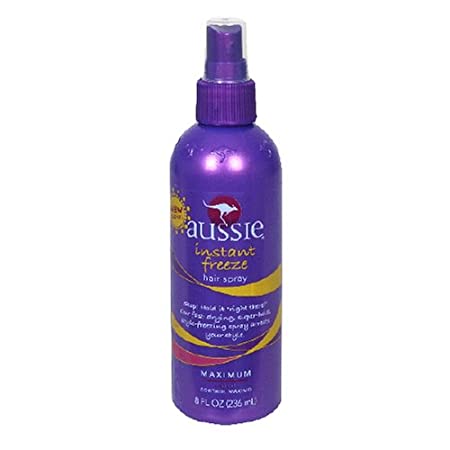 Aussie Instant Freeze Hair Spray, Maximum Hold, 8 fl oz (236 ml)