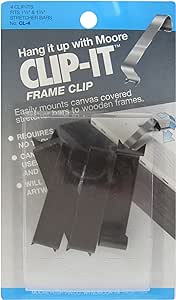 Clip It Frame Clips, 4 Clips per Pack