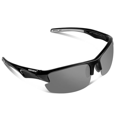 HODGSON Polarized Sunglasses for Men Women,Wayfarer Style Unbreakable Sunglasses