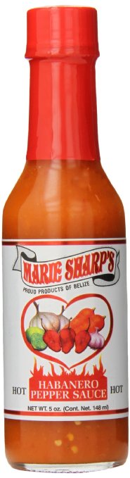 Marie Sharp's Hot Habanero Pepper Sauce, 5 Ounce