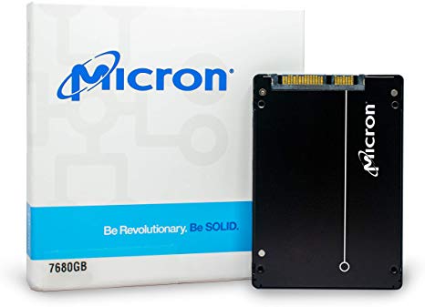Micron 5210 Ion SSD | MTFDDAK7T6QDE | 7.68TB | Qlc | SATA 6GB/S | 2.5-Inch Enterprise Solid State Drive