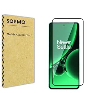 Solimo Tempered Glass Screen Protector for Oneplus Nord Ce 4 5G (2024),Oneplus Nord Ce 3 5G with Edge-to-Edge Coverage|Easy Installation Kit