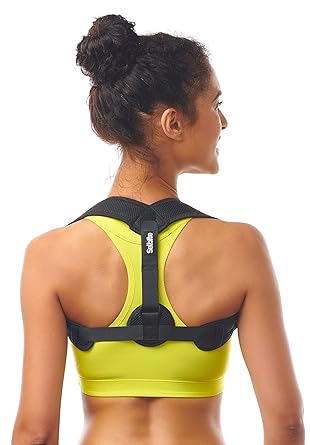 Selbite Posture Corrector for Women Men - Adjustable Back Straightener - Posture Brace - Discreet Back Brace for Upper Back - Comfortable Posture Trainer for Spinal Alignment (25" - 53")