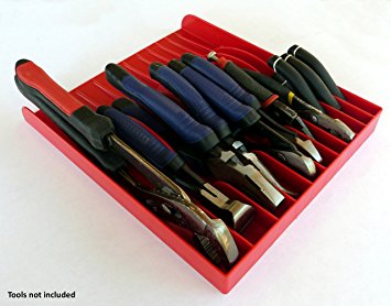 Tool Sorter Pliers Organizer - Red