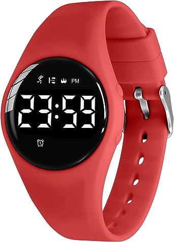 Kids Watches Digital Sport Watch for Girls Boys, Fitness Tracker with Alarm Clock, Stopwatch, No App Waterproof Watches for Teens Students Ages 5-12